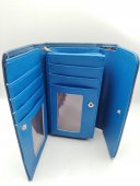 Portofel Dama Blue Harmony – Piele Ecologică - Albastru
