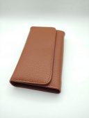 Portofel Dama Elegance Ruby – Piele Ecologică - Red