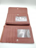 Portofel Dama Elegance Ruby – Piele Ecologică - Red