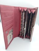 Portofel dama Rubina Bordeaux - Piele Naturala 