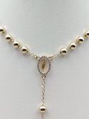 Rozariu Magic Life placat cu aur 14k