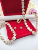 Set Angelic Gold 4 piese- placat cu aur 14k