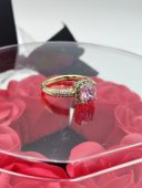 Set cadou dama - Inel New Rose & trandafiri
