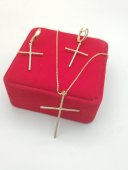 Set Fancy Diamonds placat cu aur 14k