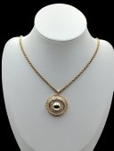 Set Medusa dop placat cu aur 18k
