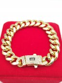 Set Monaco 12mm , placat cu aur 14k