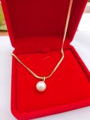 Set Perluta - placat cu aur de 14k
