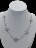 Set Silver Trifoi complet, placat cu aur