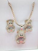Set Ursulet New placat cu aur 14k