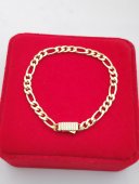Set White Monaco - Cartier din otel inoxidabil placat cu aur 14k- 6 mm