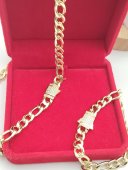 Set White Monaco - Cartier din otel inoxidabil placat cu aur 14k- 8 mm